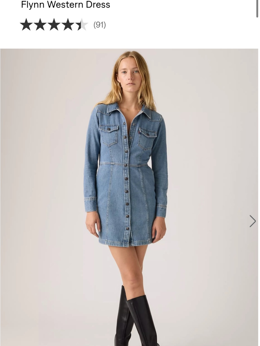 Levi's Denim Dress